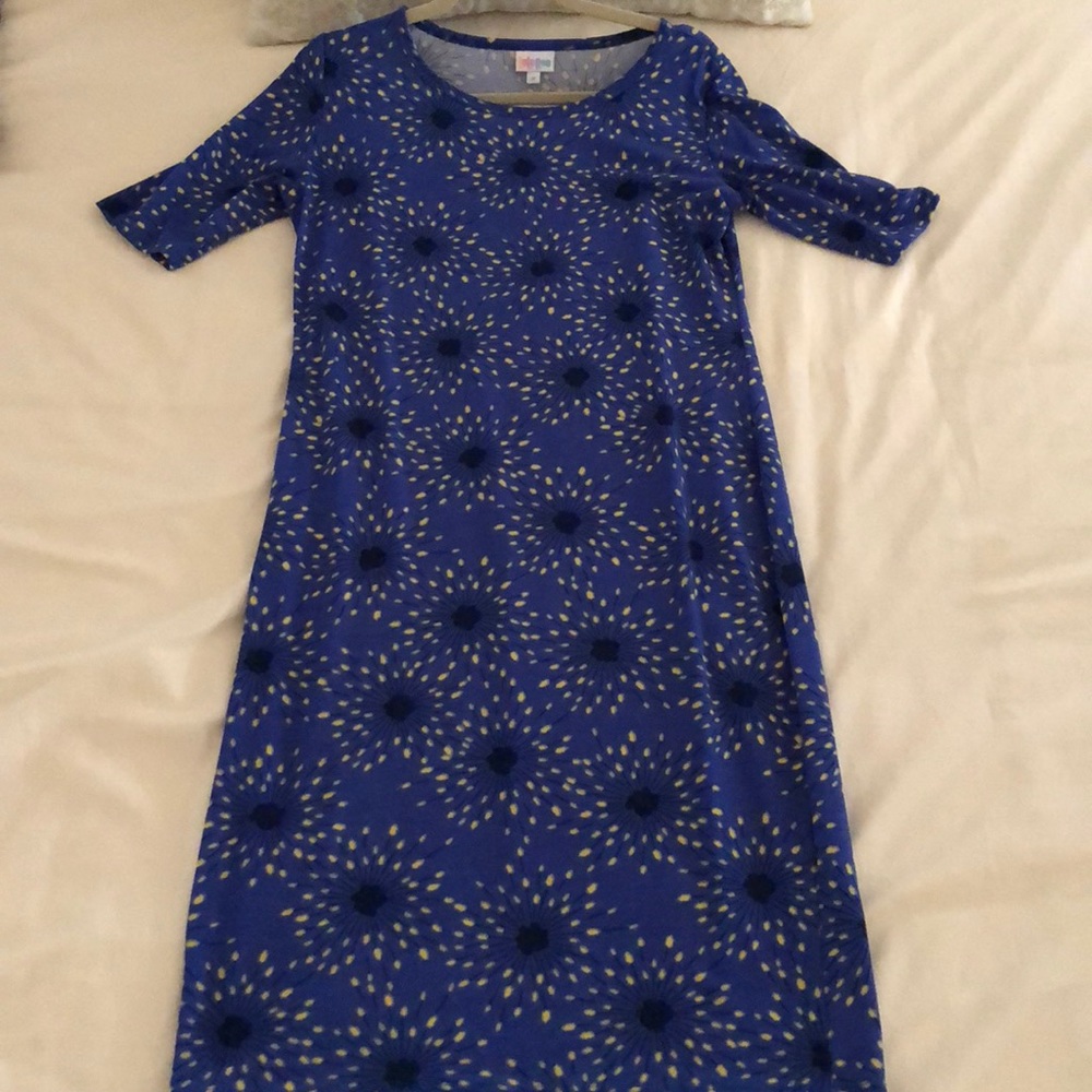 LuLaRoe Julia dress sz M